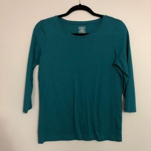 L.L. Bean S-Reg Misses item ID 500312 3/4 sleeve